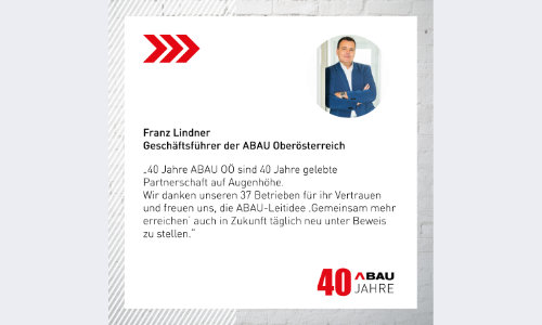 40 Jahre ABAU: Gemeinsam mehr erreichen